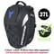 Waterproof Motorcycle Rear Seat Tail Bag Multi Functional Motorbike Backpack Helmet Carrier 5