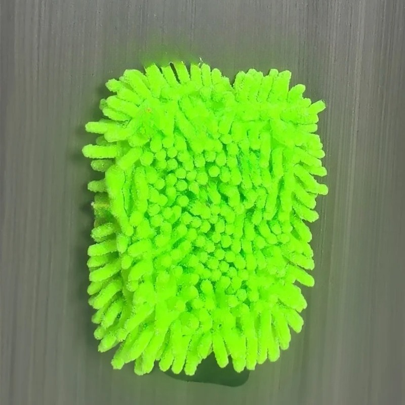 High Quality Microfiber Car Wash Gloves Scratch Free Lint Free Electric Bicycle Car Cleaning Glove 3