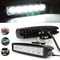 Super Bright Waterproof Car LED Light Black Cover DRL For Off Road SUV Truck 3