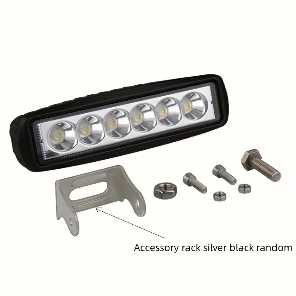 Super Bright Waterproof Car LED Light Black Cover DRL For Off Road SUV Truck 5