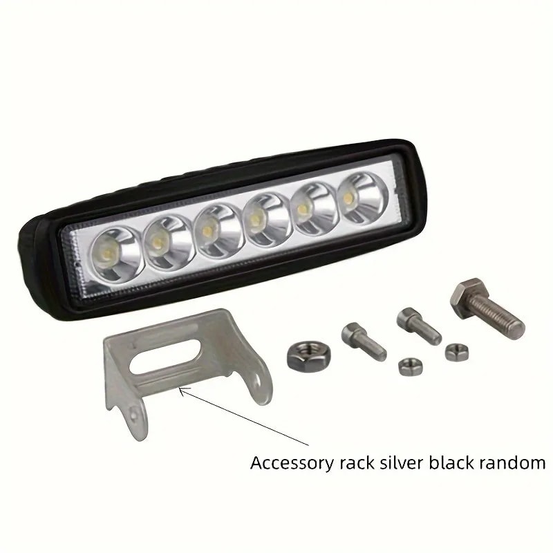 Super Bright Waterproof Car LED Light Black Cover DRL For Off Road SUV Truck 5
