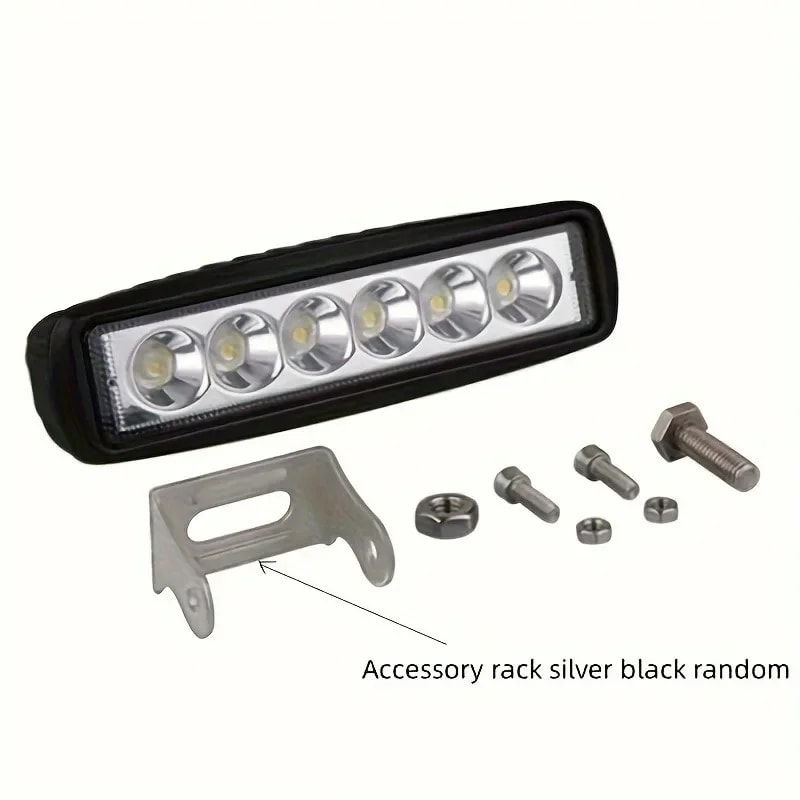 Super Bright Waterproof Car LED Light Black Cover DRL For Off Road SUV Truck 4