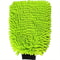Green Microfiber Car Wash Gloves Scratch Lint Free Set For Car Cleaning And Detailing 2