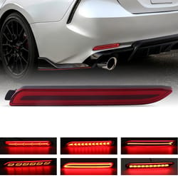 led rear bumper reflector lights for enhance safety & style