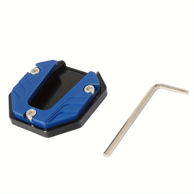 Motorcycle Kickstand Extender Side Stand Support Pad For Stable Parking 3