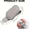 Magnetic Leather Sunglasses Holder Ticket Clip For Car Sunshades 4