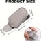 Magnetic Leather Sunglasses Holder Ticket Clip For Car Sunshades 4