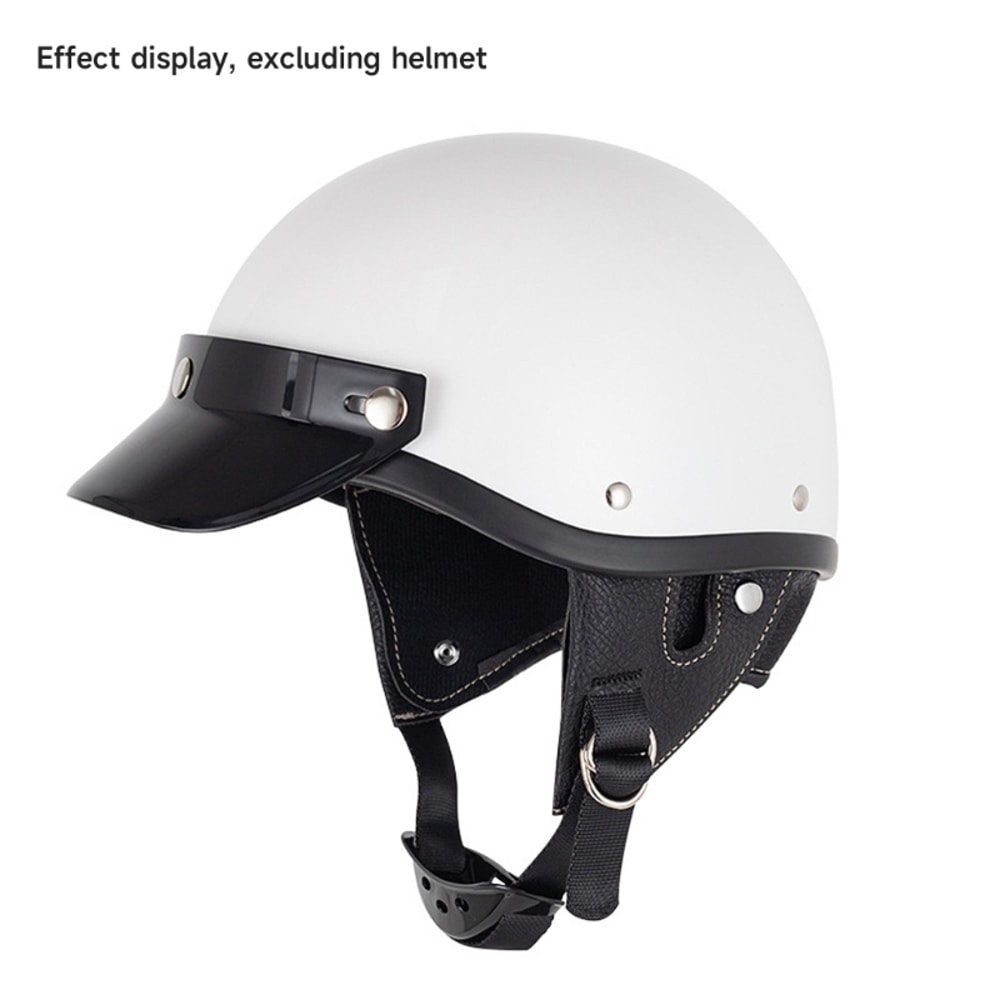 Universal Motorcycle Helmet Visor Windproof Flip Shield for Open Face Helmets