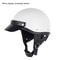 Universal Motorcycle Helmet Visor Windproof Flip Shield for Open Face Helmets