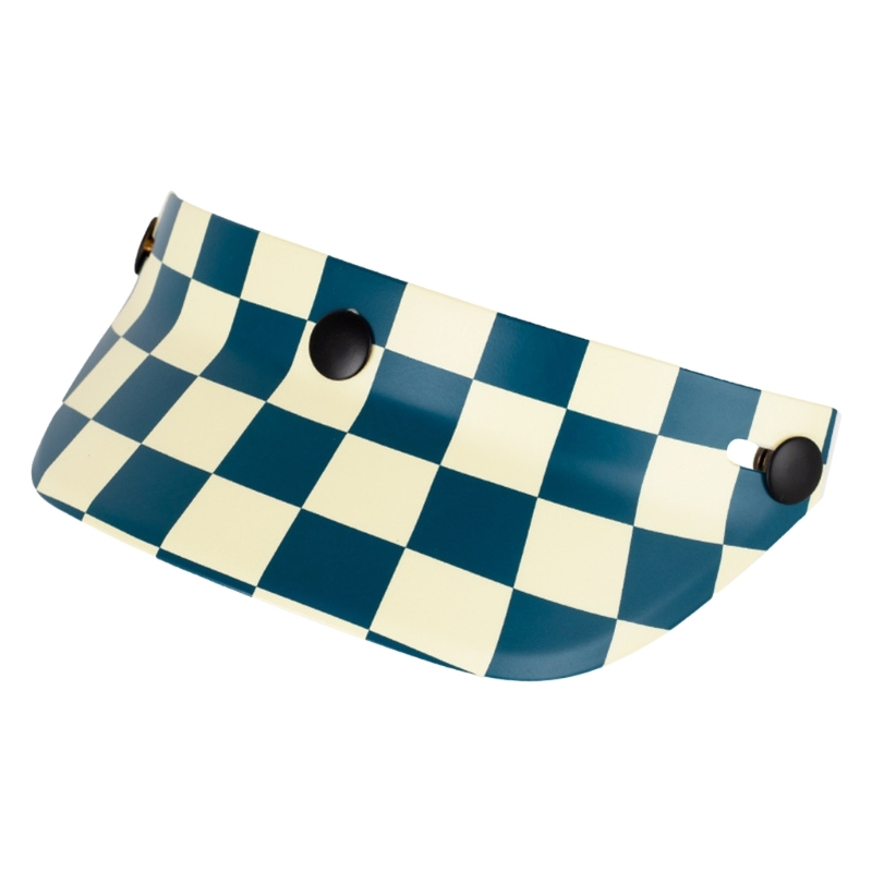 Universal Motorcycle Helmet Visor Windproof Flip Shield for Open Face Helmets