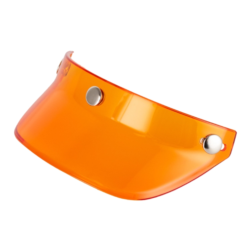Universal Motorcycle Helmet Visor Windproof Flip Shield for Open Face Helmets