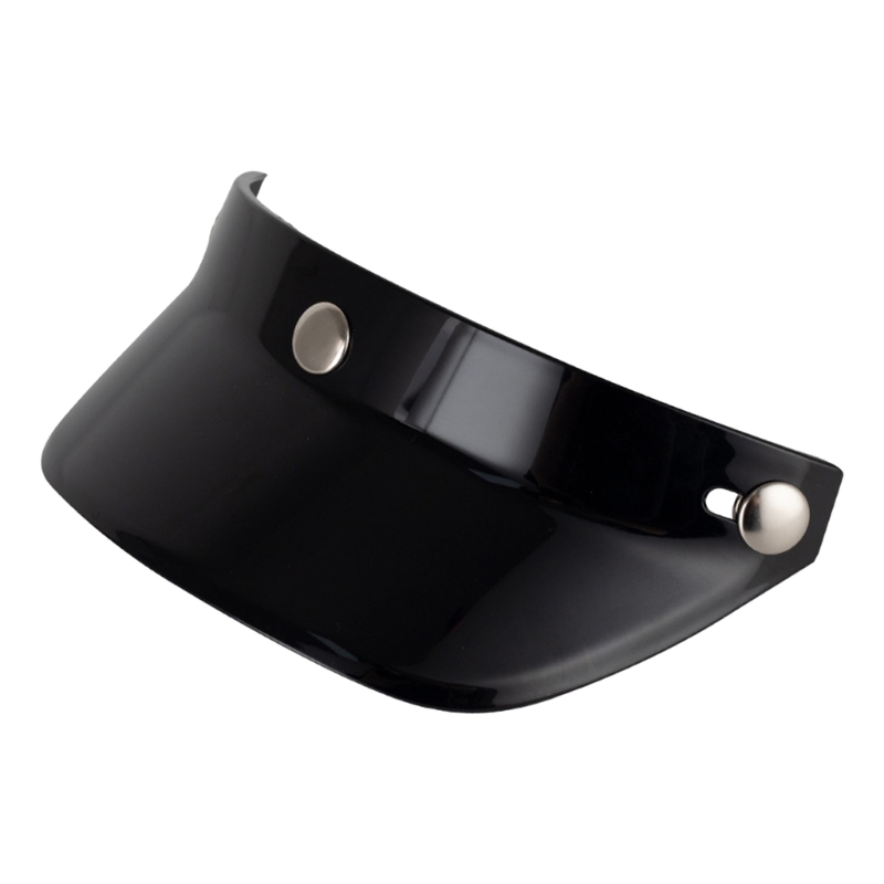 Universal Motorcycle Helmet Visor Windproof Flip Shield for Open Face Helmets
