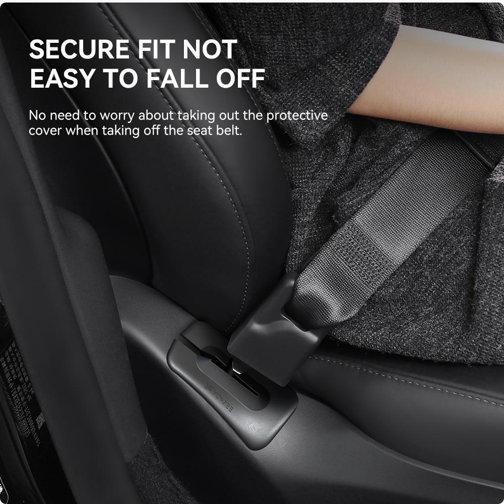 Car Seat Gap Filler Leak Proof Silicone Side Seam Cover for Seamless Protection