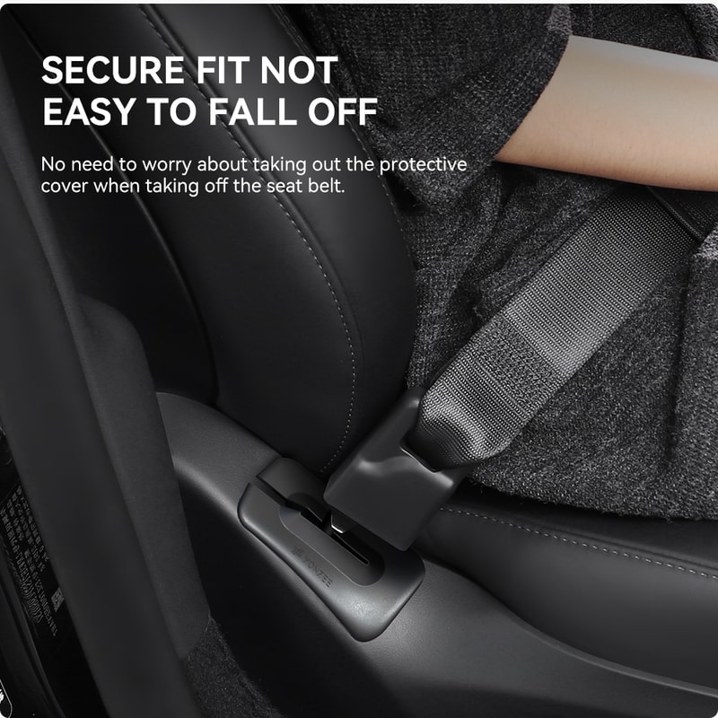 Car Seat Gap Filler Leak Proof Silicone Side Seam Cover for Seamless Protection
