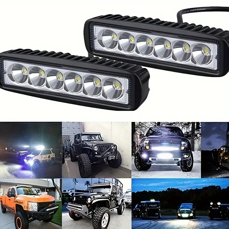 Super Bright Waterproof Car LED Light DRL for Off Road Trucks & SUVs