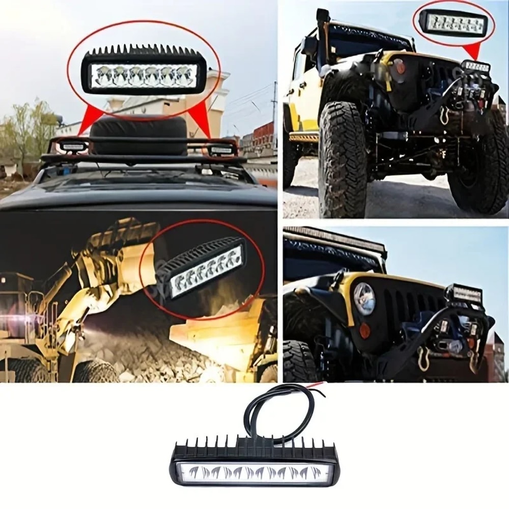Super Bright Waterproof Car LED Light DRL for Off Road Trucks & SUVs