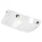Universal Windproof Flip Helmet Visor For Open Face Motorcycle Helmets Snap Button Protection 1