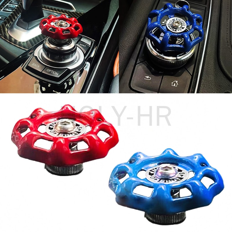 Car Interior Decoration One Click Start Button with Valve Switch Sticker