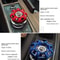 Car Interior Decoration One Click Start Button with Valve Switch Sticker