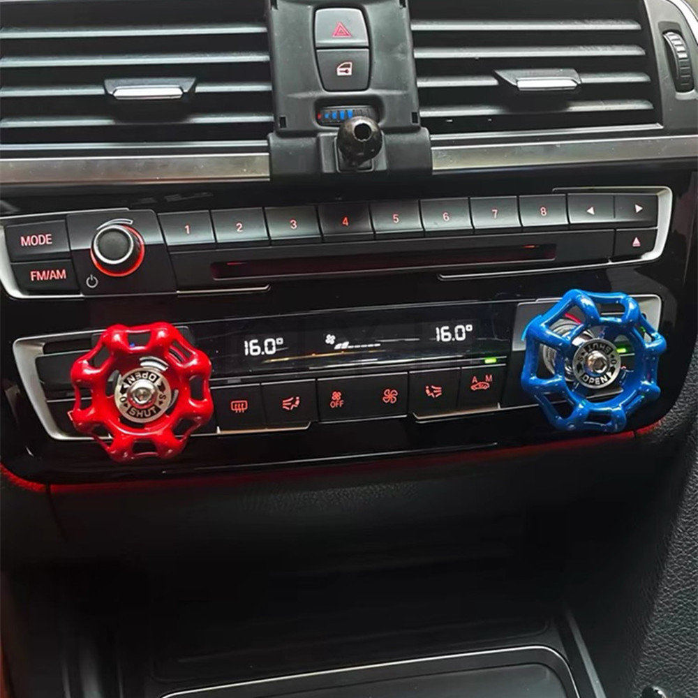 Car Interior Decoration One Click Start Button with Valve Switch Sticker