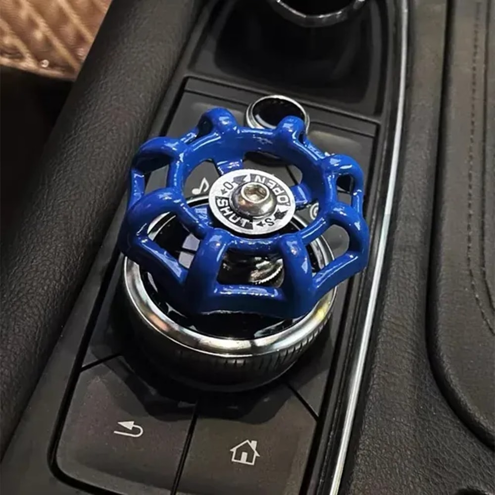 Car Interior Decoration One Click Start Button with Valve Switch Sticker
