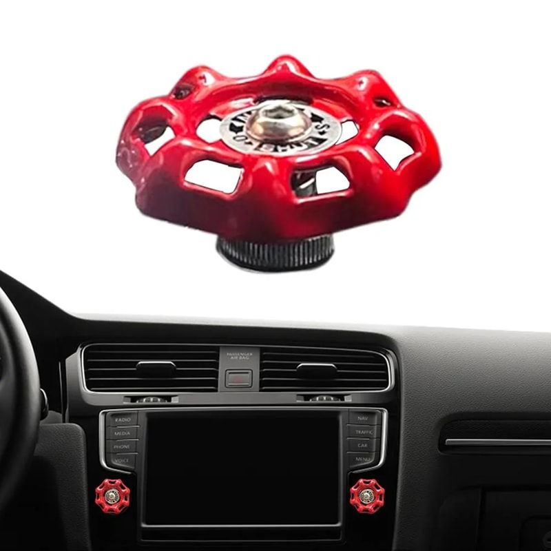 Car Interior Decoration One Click Start Button with Valve Switch Sticker