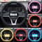 Universal Car Silicone Steering Wheel Cover Non Slip, Elastic Fit for Steering Wheels, Multi Color Car Decor