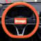 Universal Car Silicone Steering Wheel Cover Non Slip, Elastic Fit for Steering Wheels, Multi Color Car Decor