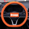 Universal Car Silicone Steering Wheel Cover Non Slip, Elastic Fit for Steering Wheels, Multi Color Car Decor