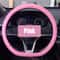 Universal Car Silicone Steering Wheel Cover Non Slip, Elastic Fit for Steering Wheels, Multi Color Car Decor