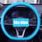 Universal Car Silicone Steering Wheel Cover Non Slip, Elastic Fit for Steering Wheels, Multi Color Car Decor