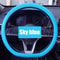 Universal Car Silicone Steering Wheel Cover Non Slip, Elastic Fit for Steering Wheels, Multi Color Car Decor