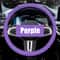 Universal Car Silicone Steering Wheel Cover Non Slip, Elastic Fit for Steering Wheels, Multi Color Car Decor