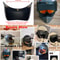 Universal Motorcycle Helmet Visor Lens Retro Snap Button Motorcycle Helmet Brims And Goggles For Ul 3
