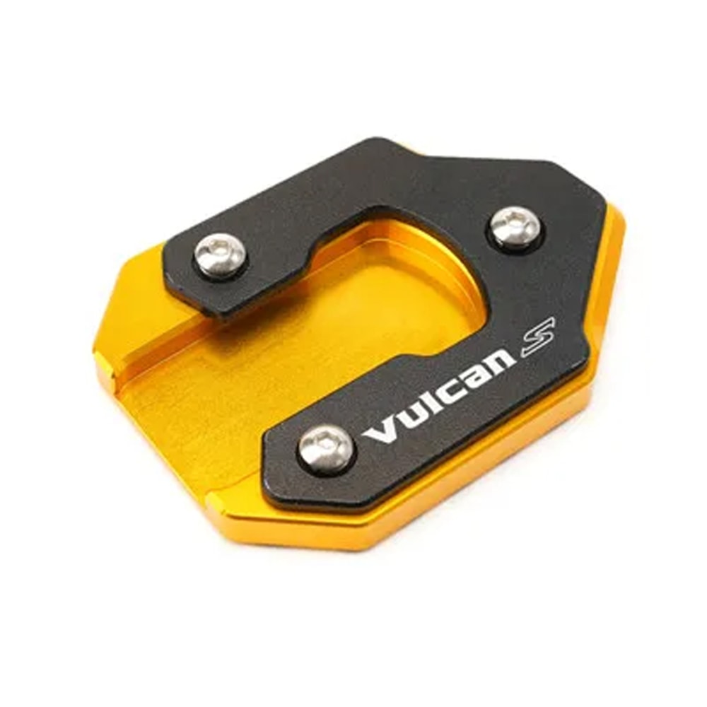 Foot Side Stand Extension Pad CNC Enlarger Plate Tire Valve Cap 3