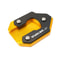 Foot Side Stand Extension Pad CNC Enlarger Plate Tire Valve Cap 3