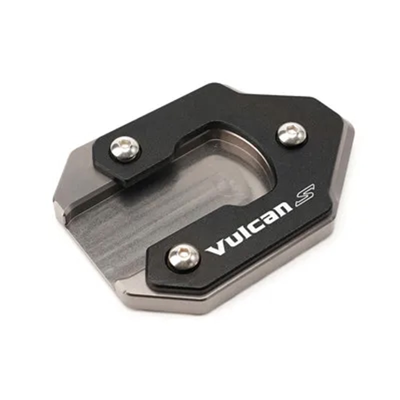 Foot Side Stand Extension Pad CNC Enlarger Plate Tire Valve Cap 4