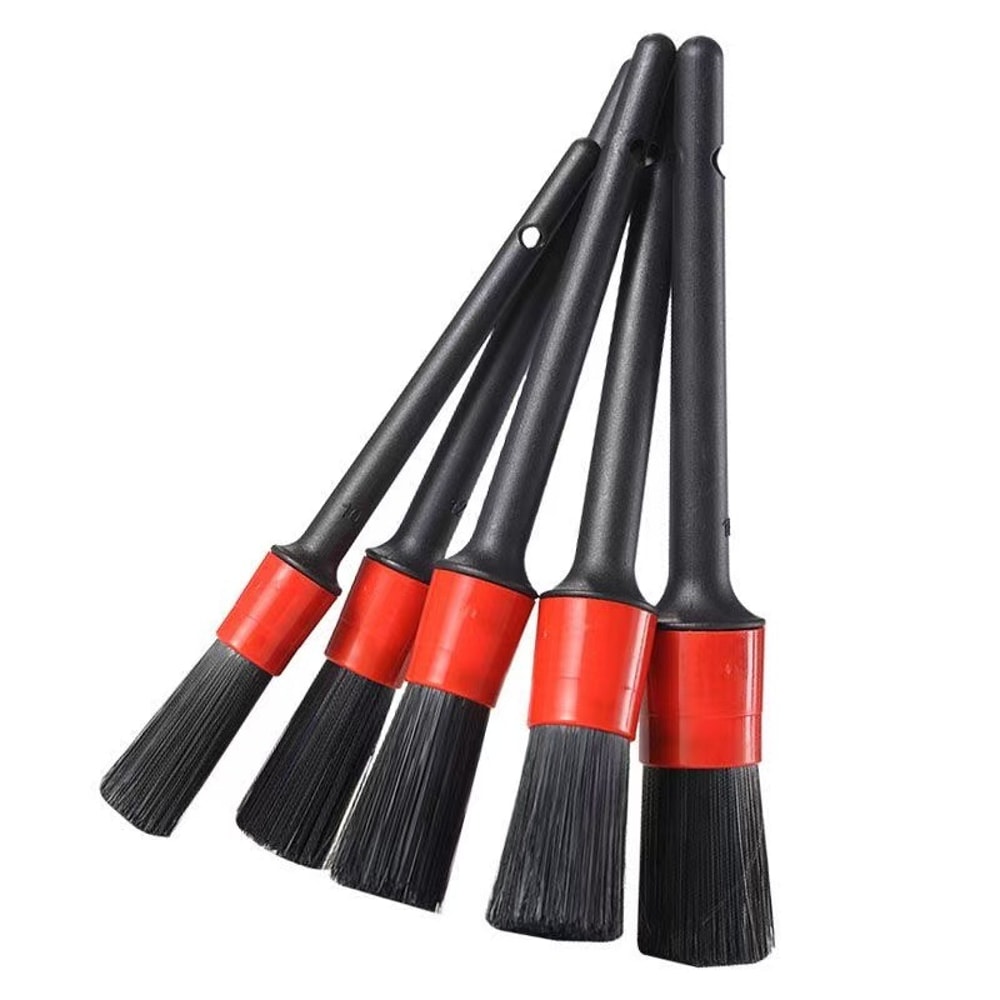 Premium Car Detailing Brush Set for Cleaning Dashboard, Wheels, Air Vents & More