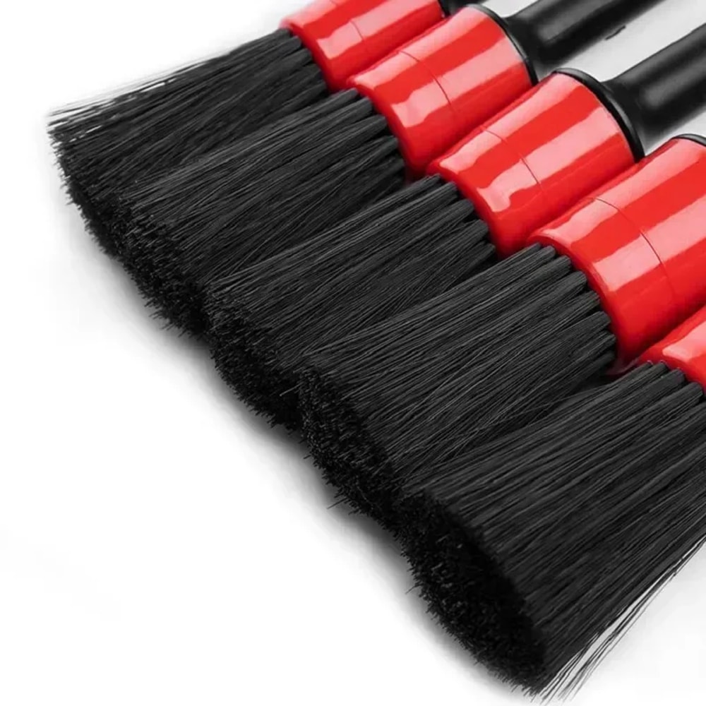 Premium Car Detailing Brush Set for Cleaning Dashboard, Wheels, Air Vents & More