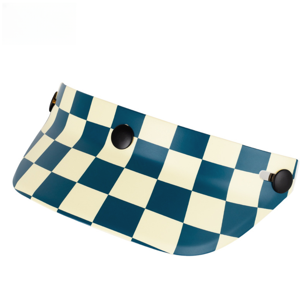 Universal Flip Up Visor for Open Face Motorcycle Helmet Anti UV, Fog & Scratch Resistant Shield