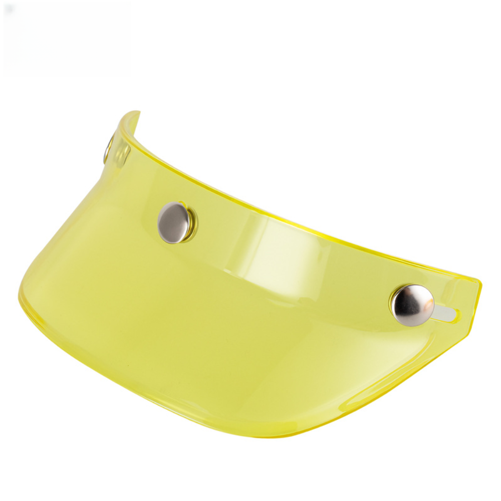 Universal Flip Up Visor for Open Face Motorcycle Helmet Anti UV, Fog & Scratch Resistant Shield