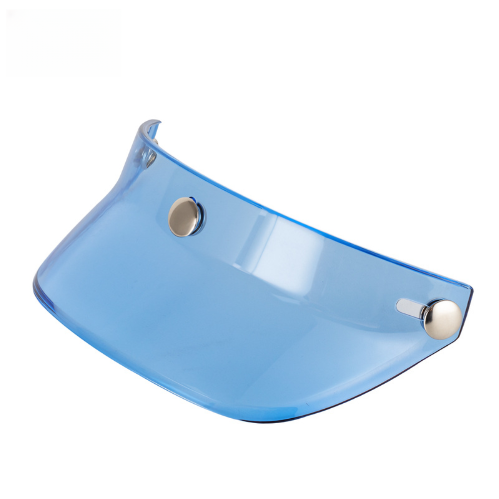 Universal Flip Up Visor for Open Face Motorcycle Helmet Anti UV, Fog & Scratch Resistant Shield