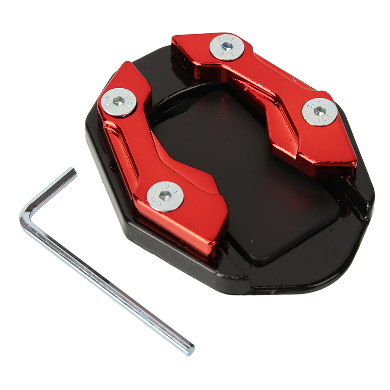 Motorcycle Kickstand Extender Foot Pad Durable Side Stand Extension for Bikes Essential Motorcycle Accessories