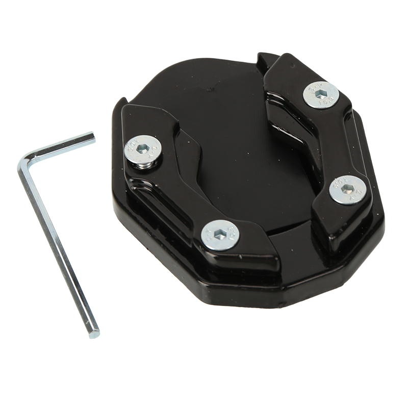 Motorcycle Kickstand Extender Foot Pad Durable Side Stand Extension for Bikes Essential Motorcycle Accessories