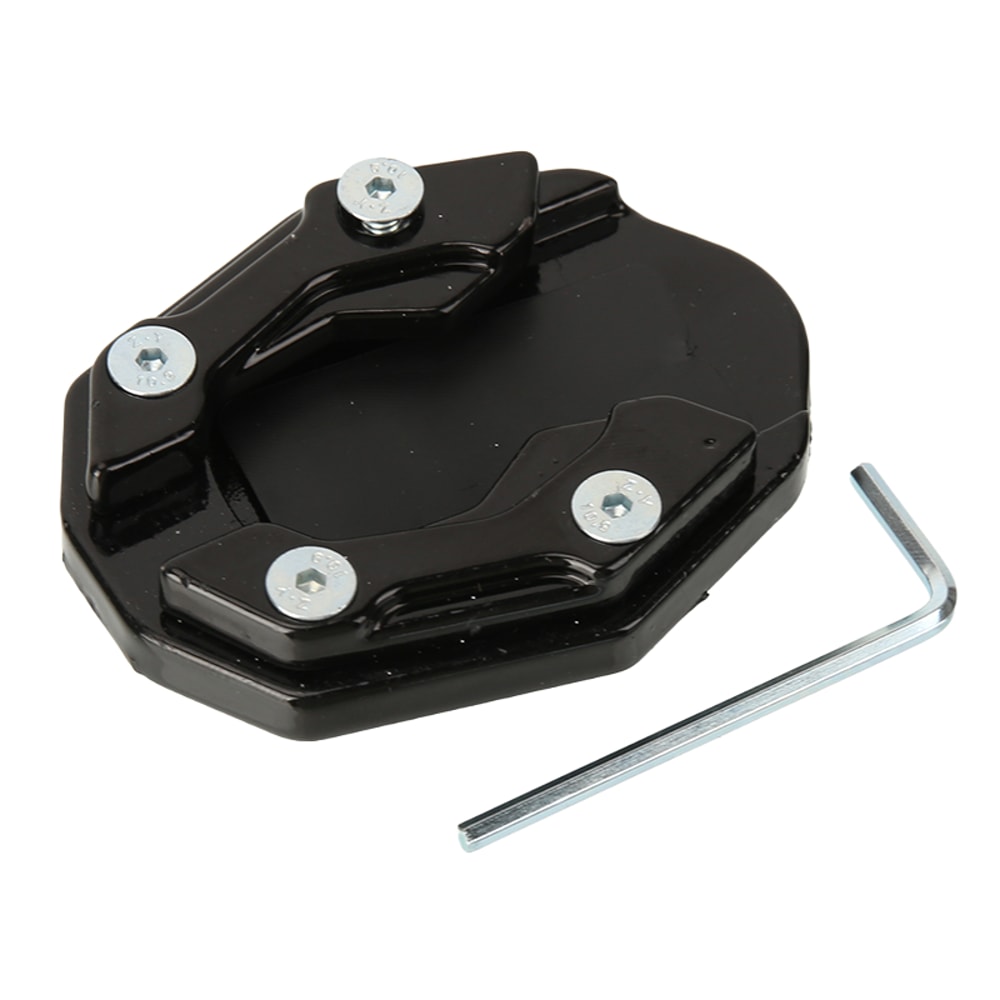 Motorcycle Kickstand Extender Foot Pad Durable Side Stand Extension for Bikes Essential Motorcycle Accessories