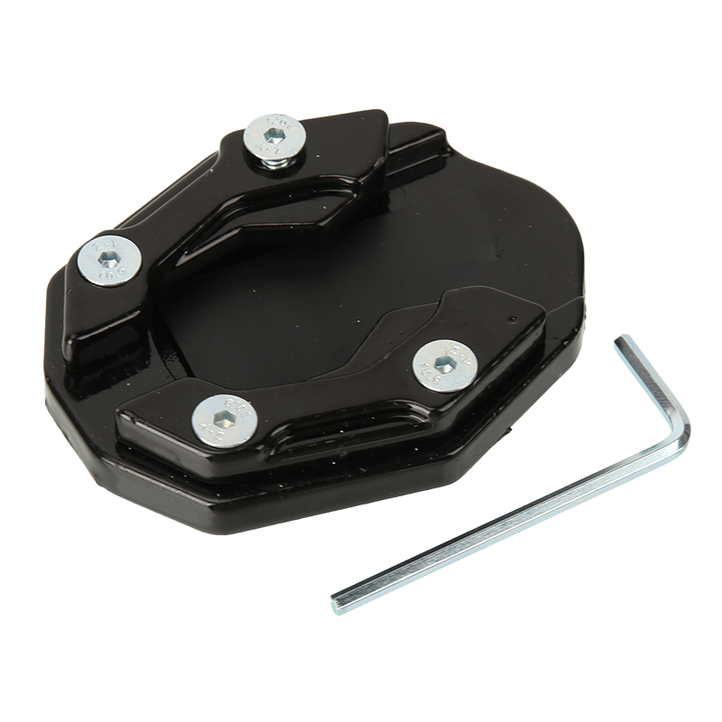 Motorcycle Kickstand Extender Foot Pad Durable Side Stand Extension for Bikes Essential Motorcycle Accessories