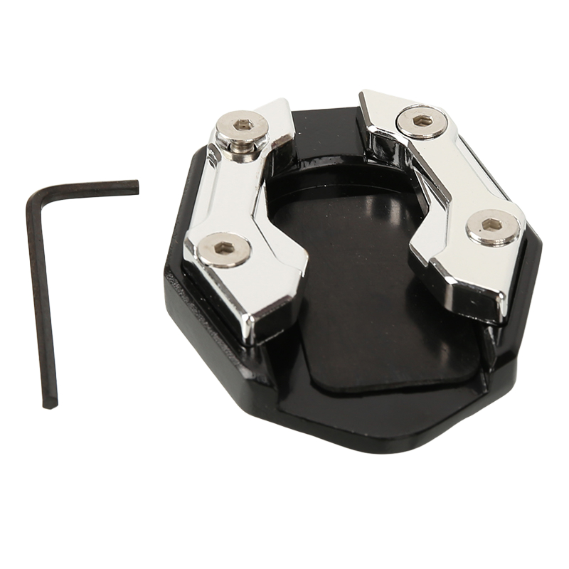 Motorcycle Kickstand Extender Foot Pad Durable Side Stand Extension for Bikes Essential Motorcycle Accessories