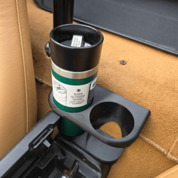 rear center dual cup holder for mazda miata precision custom fit, sturdy construction, must have drink storage
