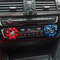 Stylish Car Interior One Click Start Button & Valve Knob Cover Sticker