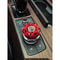 Stylish Car Interior One Click Start Button & Valve Knob Cover Sticker